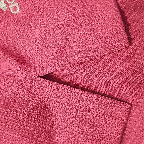 Adidas ClimateCool Sleeveless Button up Pink Top Size M - Picture 8 of 8